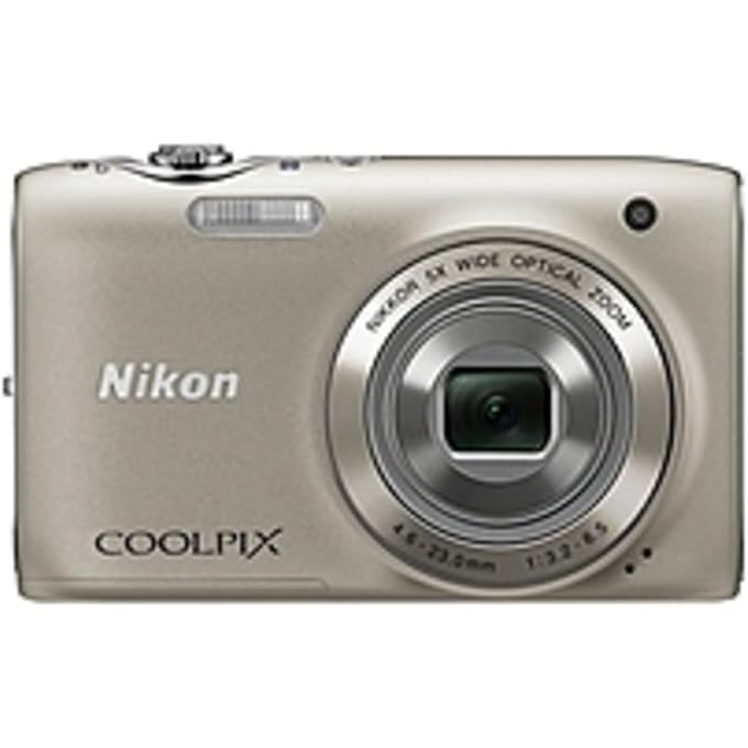 Nikon COOLPIX S3100 14 MP Digital Camera with 5x NIKKOR Wide-Angle Optical Zoom Lens and 2.7-Inch LCD (Silver) - Image 2