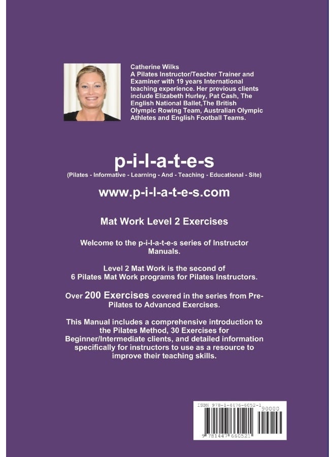 p-i-l-a-t-e-s Instructor Manual Mat Work Level 2  - Image 2