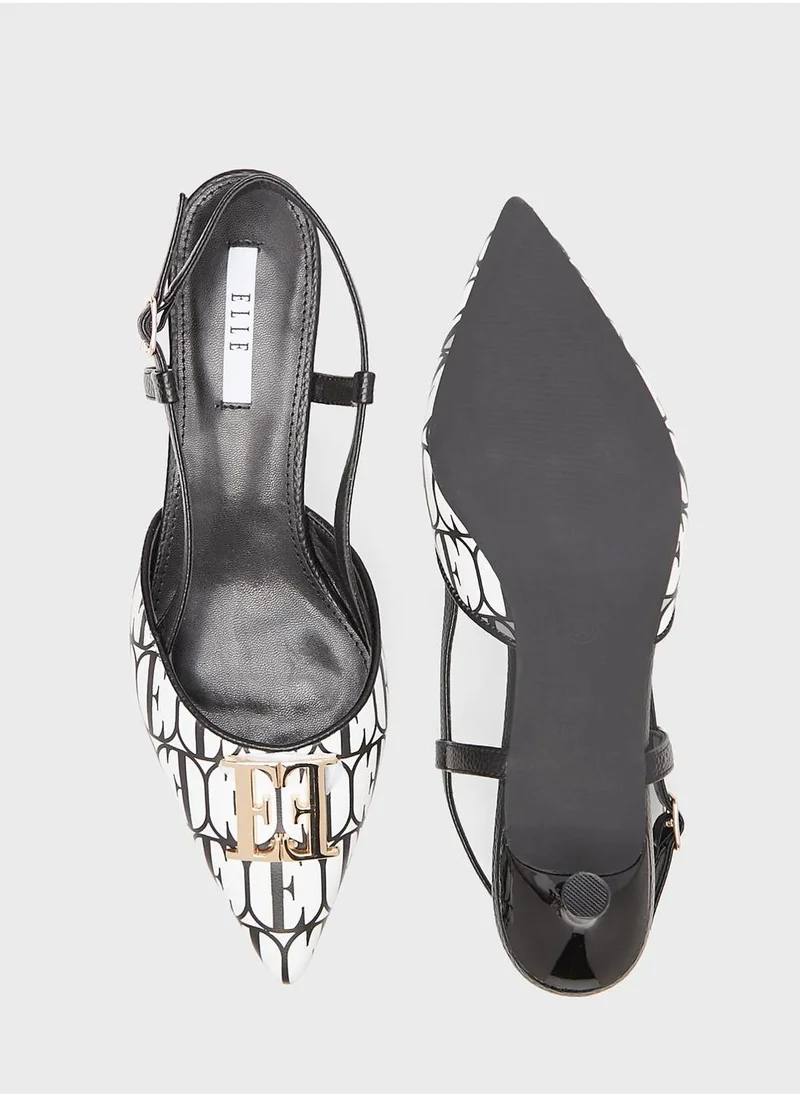 ELLE Sling Back Pumps