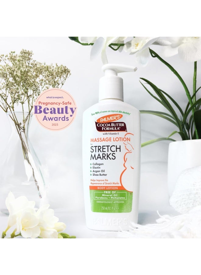PALMER'S Cocoa Butter Formula with Vitamin E Massage Lotion for Stretch Marks, 8.5 fl oz (250 ml) - Image 3