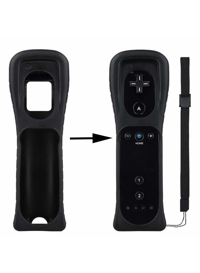 Lactivx 2X Wii Silicone Case Cover with Wrist Strap for Wii Remote Controller (Black) - Image 4