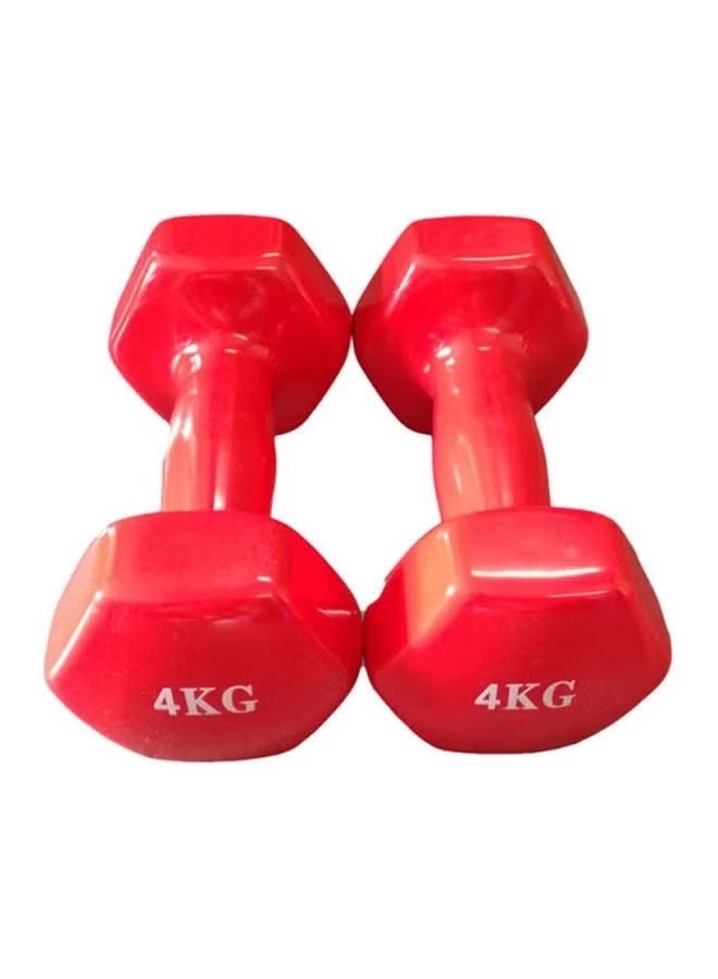 Bodyline Pack Of 2 Dumbells 2 x 4kg - Image 1