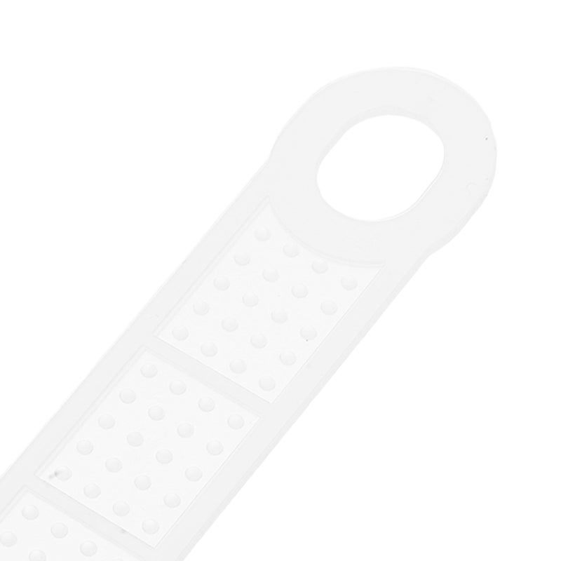 200 pcs Hanger Grips: Non-Skid Shoulder Pads For Clothes - 2cm Wide Transparent Anti- Shoulder Protectors For Metal Wood Hangers - Image 2