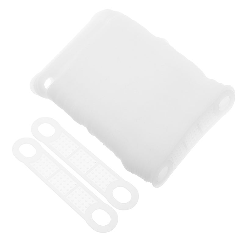 200 pcs Hanger Grips: Non-Skid Shoulder Pads For Clothes - 2cm Wide Transparent Anti- Shoulder Protectors For Metal Wood Hangers - Image 5