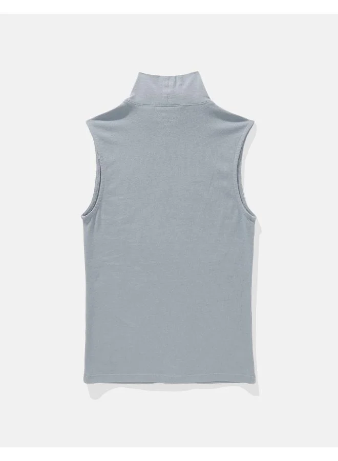 American Eagle Mock Neck Tank Top