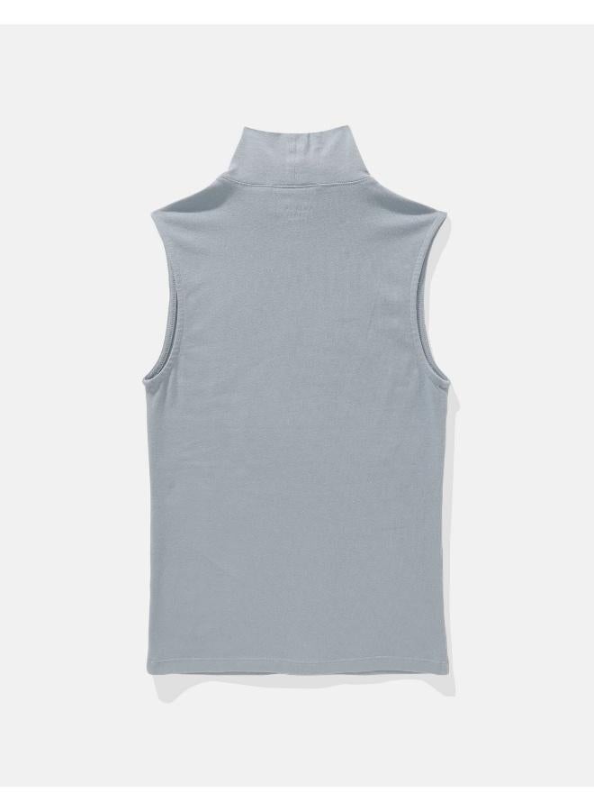 American Eagle Mock Neck Tank Top  - Image 2