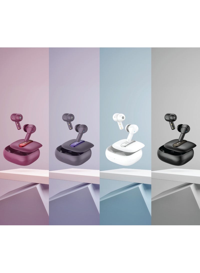 GREEN LION Harmonic True Wireless Earbuds / Long Range Transmission Distance / ENC Noise Reduction / V5.3 Bluetooth / Multi-Function Touch / Low Latency Mode / Considerable Playing Time - Black - Image 2