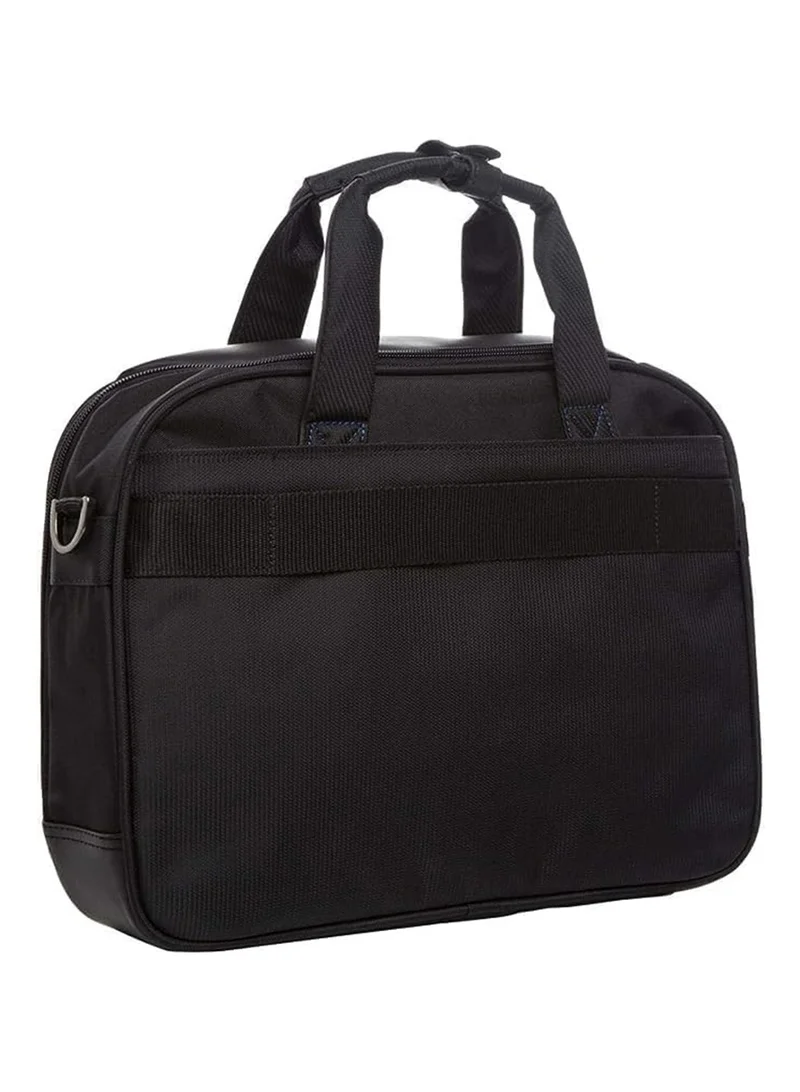 American Tourister  Merit Laptop Briefcase S, 100% Polyester, Black|Removable Laptop Sleeve|15.6" Laptop Compartment|Water Resistant Material|Smart Sleeve - 1 Year International Warranty  | Best Price UAE