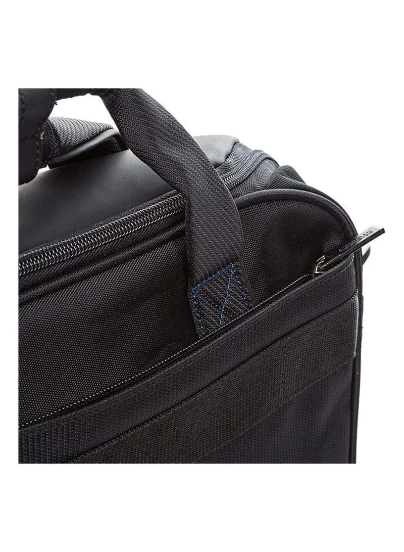 American Tourister  Merit Laptop Briefcase S, 100% Polyester, Black|Removable Laptop Sleeve|15.6" Laptop Compartment|Water Resistant Material|Smart Sleeve - 1 Year International Warranty  | Best Price UAE