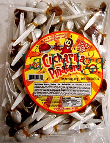 Safari Cucharita Pinatera Tamarind Flavored Mexican Candy Spoon 100 pcs Tamarindo - Image 5