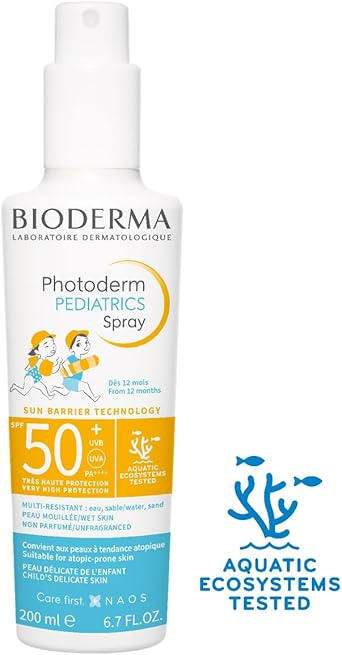 Bioderma بioderma فوتوديرم بيوديرما رذاذ واقي شمس SPF50 مقاوم متعدد غير دهني للأطفال فوق 12 شهرًا - Image 3