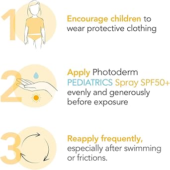 Bioderma بioderma فوتوديرم بيوديرما رذاذ واقي شمس SPF50 مقاوم متعدد غير دهني للأطفال فوق 12 شهرًا - Image 5