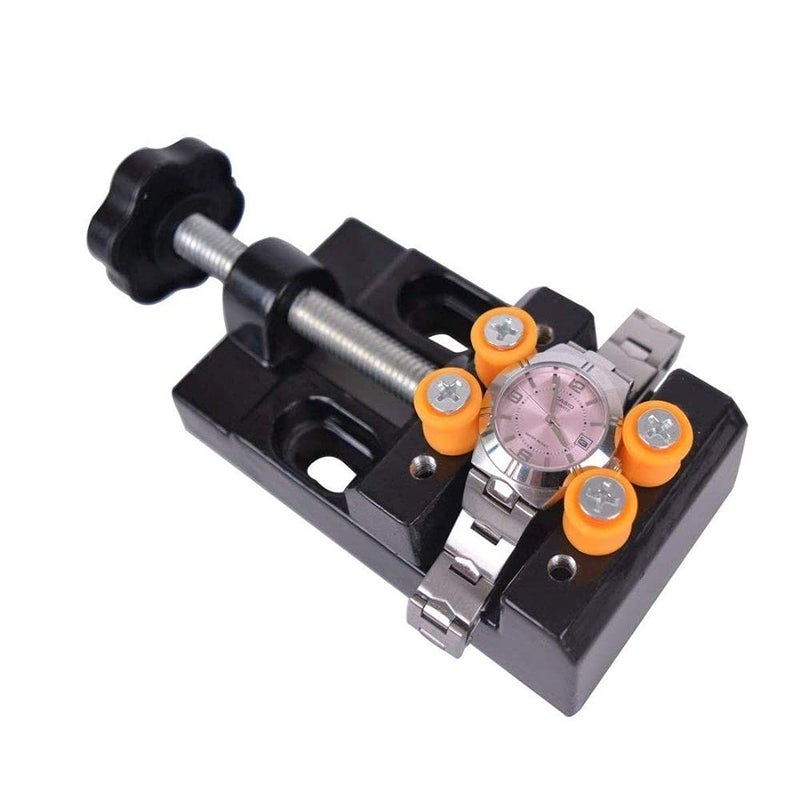 Diy Crafts 11168 10308 Mini Drill Press Vise Clamp Table Bench and Watch Back Opener Tool Multicolor Pack of 2 - Image 4