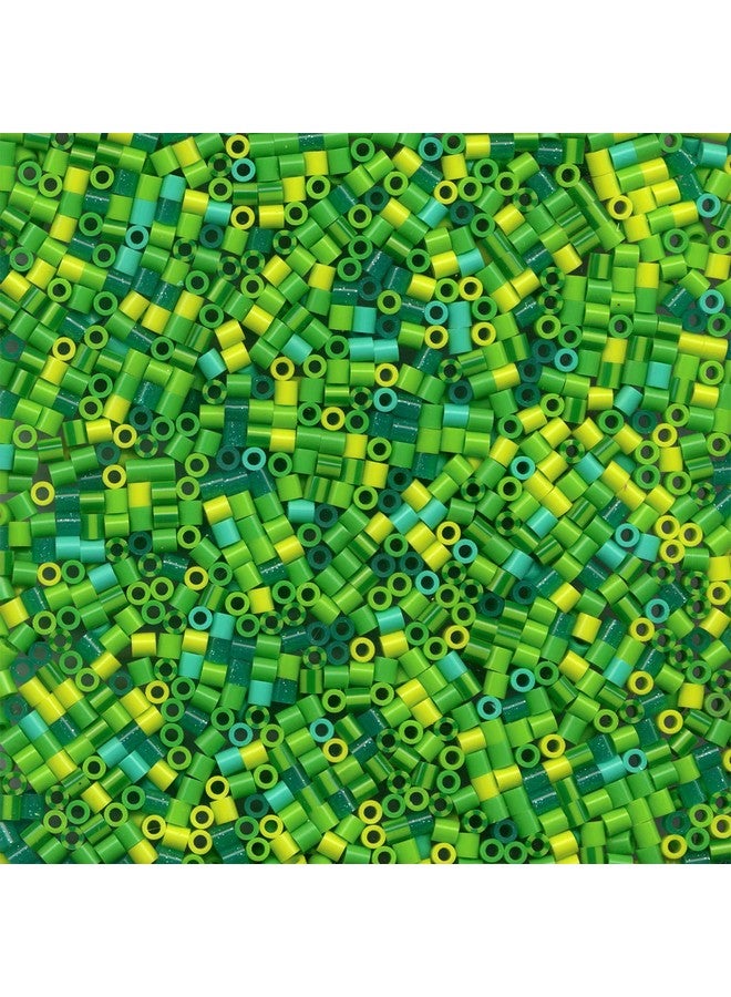 Perler Beads Fuse Beads for Crafts, 1000pcs, Jewel Green - Image 3