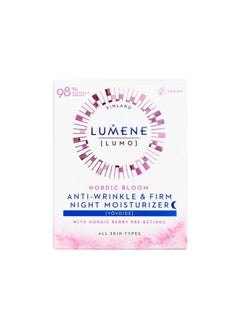 Lumene Anti Wrinkle & Firm Night Moisturizer Nordic Berry Pre Retinol Night Cream To Reduce Appearance Of Fine Lines And Wrinkles Anti Aging Skin Care Face & Neck Cream (50Ml)  - Image 3