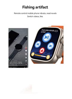 W&O X8+ Plus Ultra SmartWatch – 49mm – Orange  - Image 5