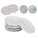 ericotry 100Pcs Small Mini Pressure Sensitive Foam Seal Tamper Resistant Seals for Cosmetic Bottles Cases Jars Cap Liners Tamper Seal Cap Liner (Diameter 3.5cm/1.37inch) - Image 2