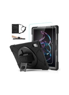 TYCKA Compatible with iPad 10th Generation Case Tempered Glass Screen Protector, Three Layer Drop Protection Case with 360 Rotating Stand for iPad 2022 10.9 inch, Hand/Shoulder Strap - pzsku/Z9E77ECDF296DDC7730A5Z/45/_/1689821775/4125d782-c397-4e8e-95a1-d159f8c2b8dc