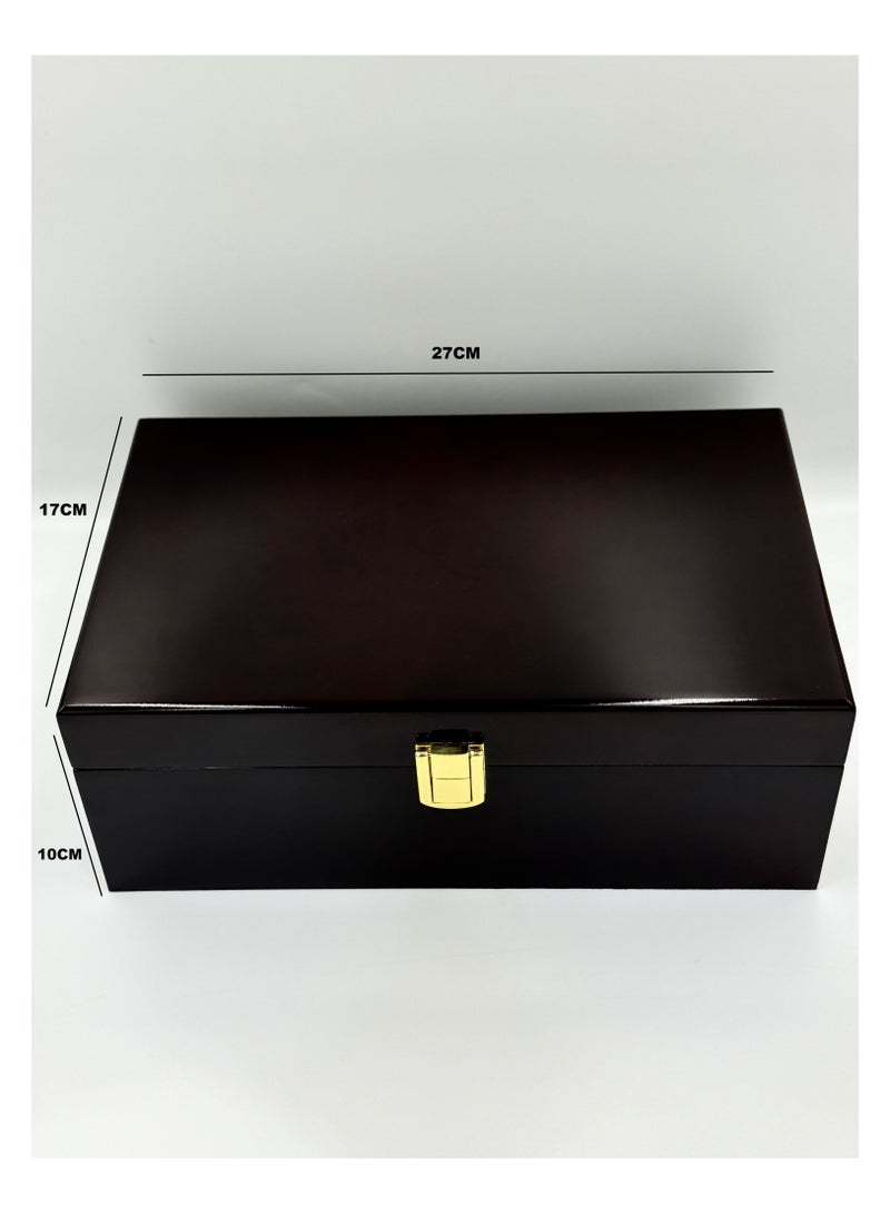 Empty wooden box empty classic wooden box Oud and oil perfume box Wooden jewellry box Gift box Storage Box Y8