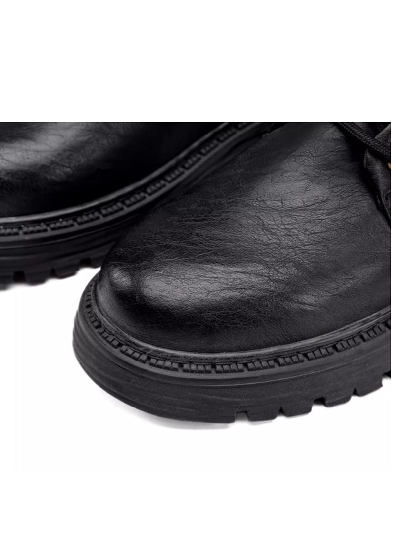 Deerway - Men's High Top Outdoor Waterproof Casual Shoes Martin Boots - Image 1