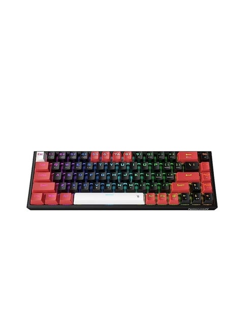 Redragon K631 PRO 65% 3-Mode Wireless RGB Gaming Keyboard, 68 Keys Hot-Swappable Compact Mechanical Keyboard w/Hot-Swap Free-Mod PCB Socket & Dedicated Arrow Keys, Quiet Red Linear Switch
