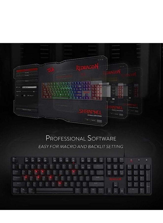 REDRAGON - Redragon K631 PRO 65% 3-Mode Wireless RGB Gaming Keyboard, 68 Keys Hot-Swappable Compact Mechanical Keyboard w/Hot-Swap Free-Mod PCB Socket & Dedicated Arrow Keys, Quiet Red Linear Switch - Image 1
