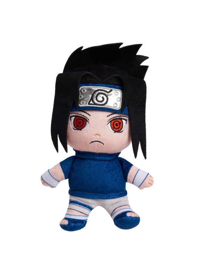 Just Play Naruto Small 7 Inch Collectible Plush Sasuke, Kids Toys for Ages 3 Up - Image 1