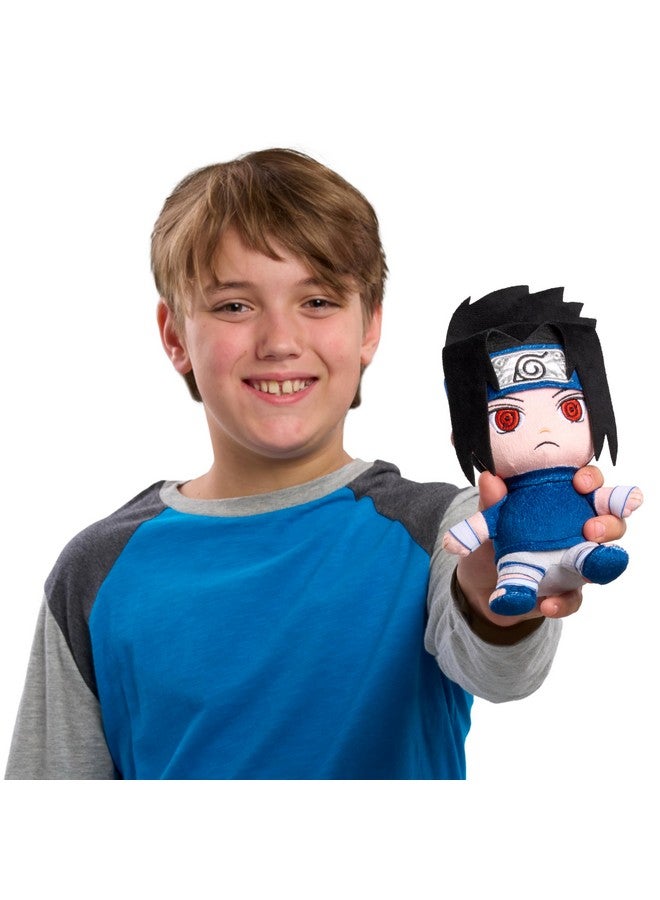 Just Play Naruto Small 7 Inch Collectible Plush Sasuke, Kids Toys for Ages 3 Up - Image 2