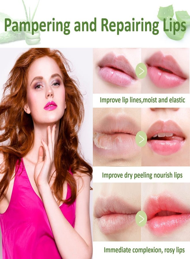 LZYLLS Aloe Jelly Lipstick,Long Wear Nourishing Lip stick,Waterproof Moisturizing Color Changing Lip Balm Lipstick,Lip Gloss,Magic Temp Color Change Matte Lip Gloss Makeup - Image 5