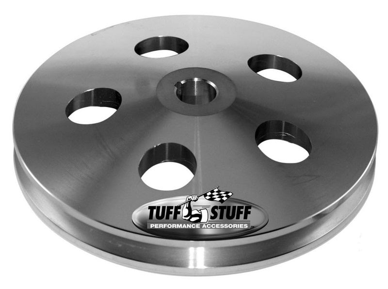 Tuff Stuff 8488A Chrome Pulley Power Steering Pump