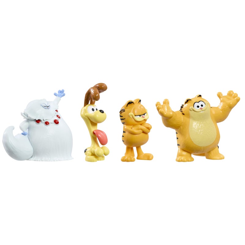 Animagic Goliath Garfield Figurine 4-Pack Garfield, Odie, Vic & Jinx - Image 3