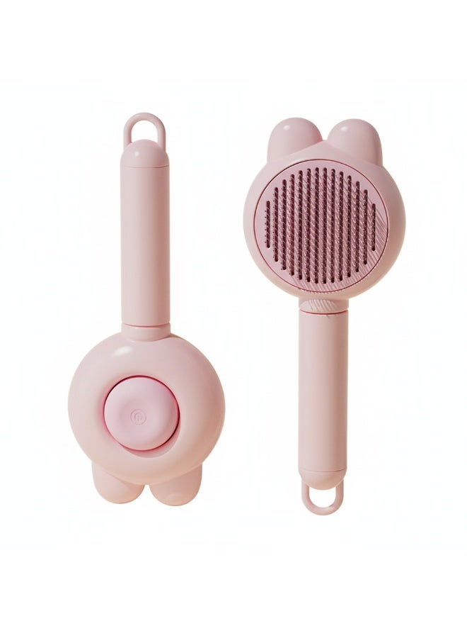 إيبت فرشاة تنظيف ذاتية للقطط والكلاب الصغيرة - لون وردي - Image 1