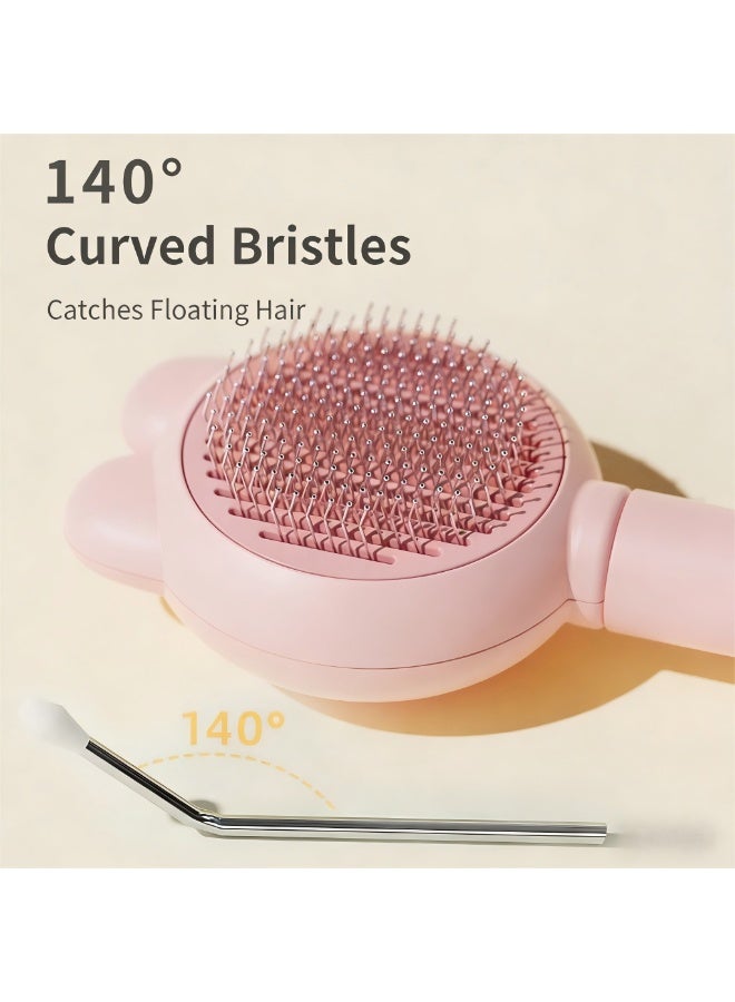 إيبت فرشاة تنظيف ذاتية للقطط والكلاب الصغيرة - لون وردي - Image 2