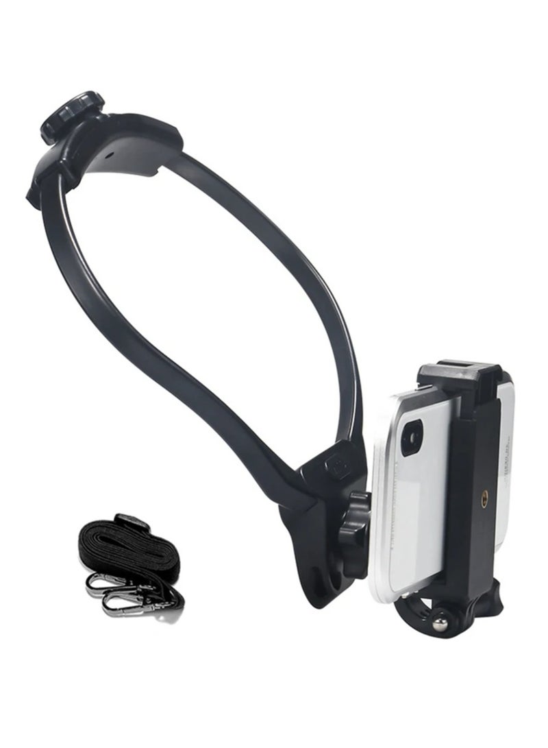 Phone Action Camera 2 in 1 Neck Hold Mount for GoPro Insta360 DJI OSMO Action Universal Action Camera Phone Accessories - Image 2