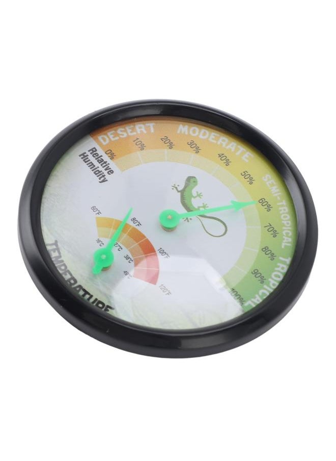 Thermometer Hygrometer Dial High Precise Pointer Type Mechanical Temperature and Humidity Gauge for Reptile Pet