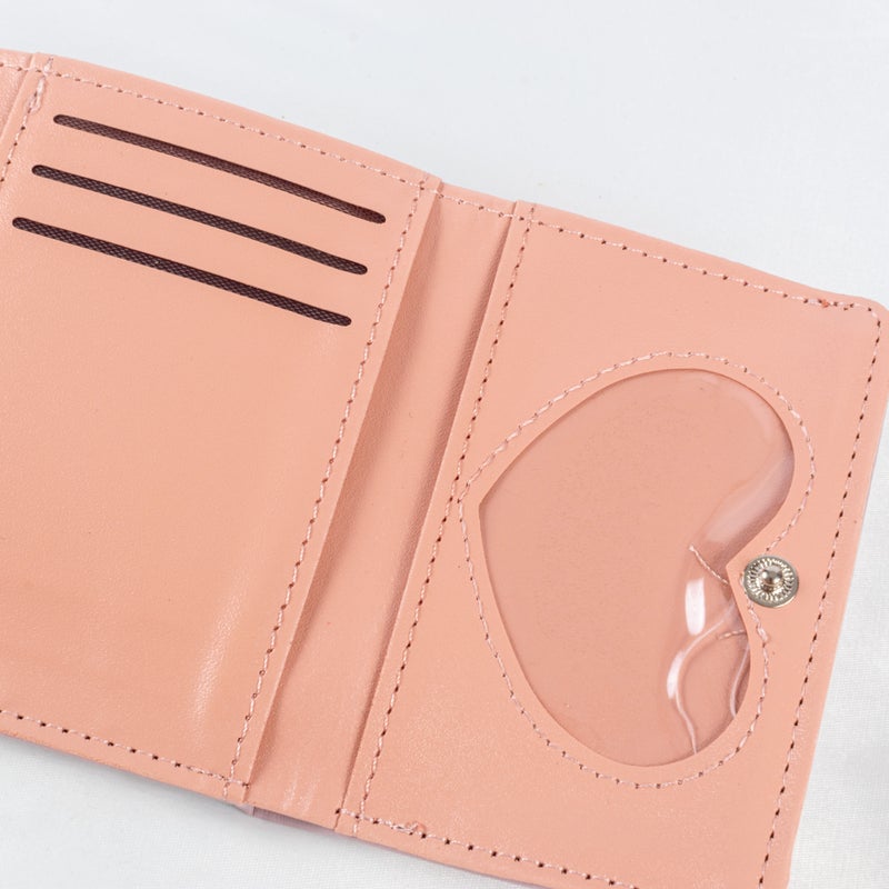 The Black Pearl Accessories Leather Flip Wallet & Card Holder with Multiple  Pockets and Zipped Pocket Purple - Image 4