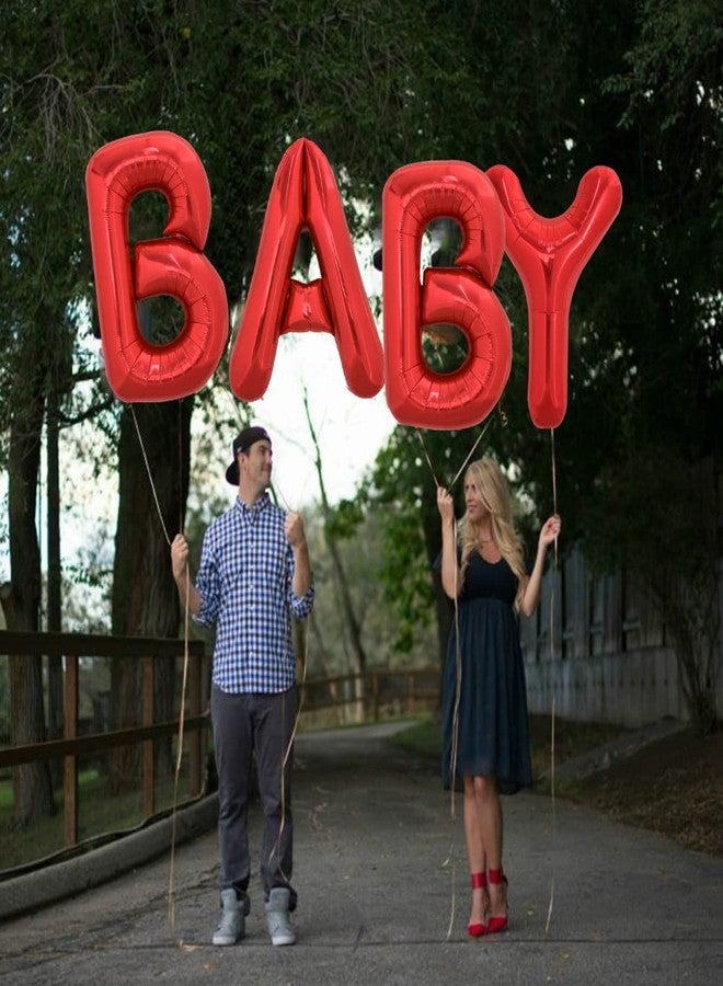 TONIFUL 40 Inch Large Bright Red Letter Balloons A-Z, Giant Jumbo Helium Foil Mylar Big Letter A Balloons for Birthday Party Anniversary Wedding Decorations - Image 5