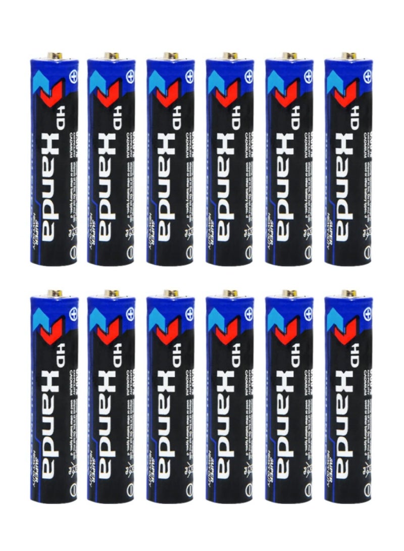HANDA 12-Pack AAA Battery Alkaline High-Performance Batteries 1.5 Volt - Image 1