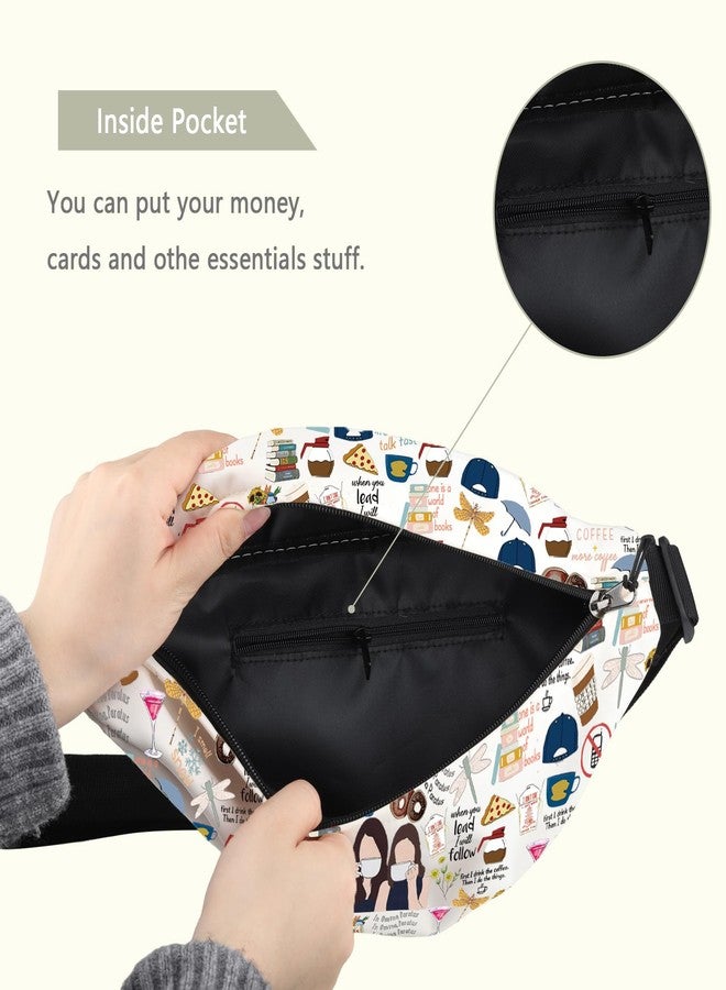 MEIKIUP TV Show Inspired Crossbody Bag Dragonfly Inn Shoulder Bag Lorelei Rory Fans Messenger Bag for Daughter (Gmore WB) - Image 5
