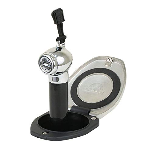 Boating Accessories Scandvik Black & SS Recessed Transom Shower Handle/Hose - Vertical/Horizontal Mount - 6' Hose - Image 1