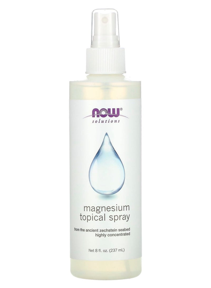 Now Solutions, Magnesium Topical Spray 237ML - Image 1
