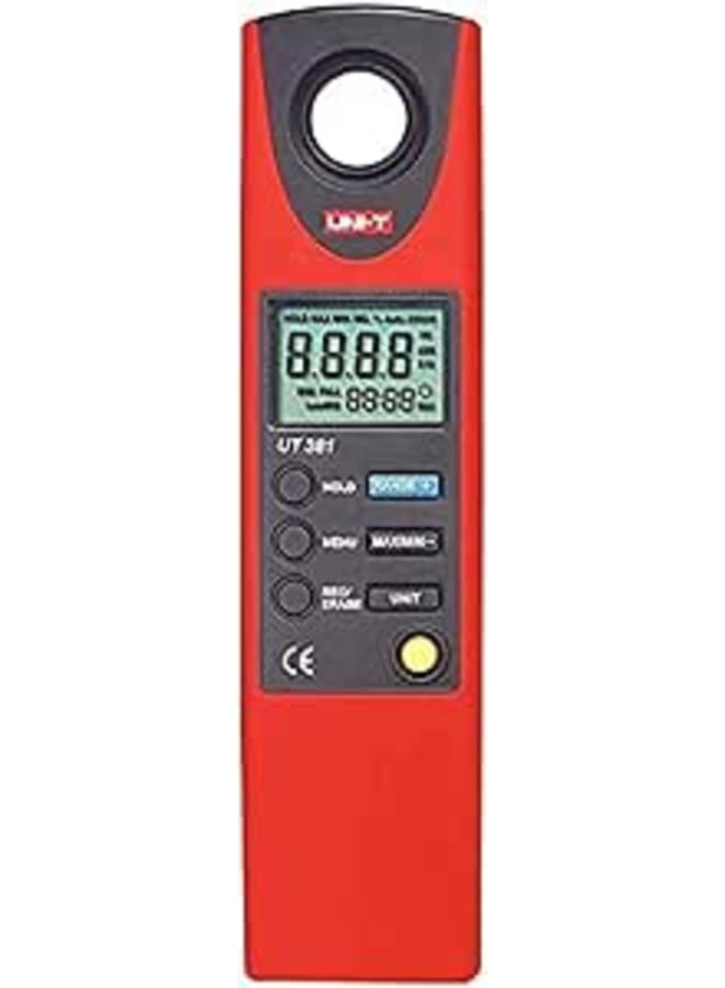 UNI-T ECVV UNI-T UT381 Accuracy Illuminance Meter With USB Data Transmission Function Industrial Illumination Measuring Instrument