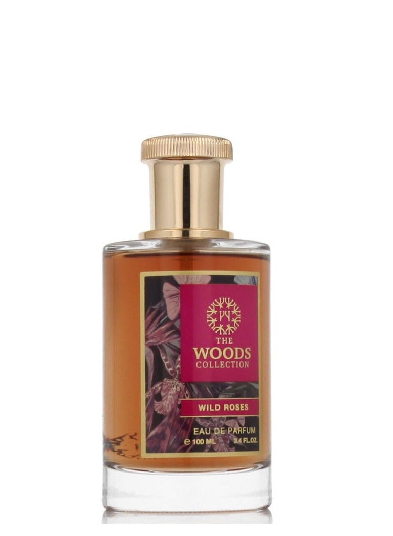 THE WOODS COLLECTION Wild Roses Unisex Eau De Parfum 100ml  - Image 2