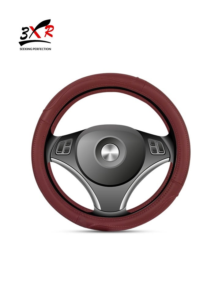 3XR Car Steering Cover Good Grip Steering Wheel Cover Decoration For Universal Cars 3XR-J2146 - Image 1