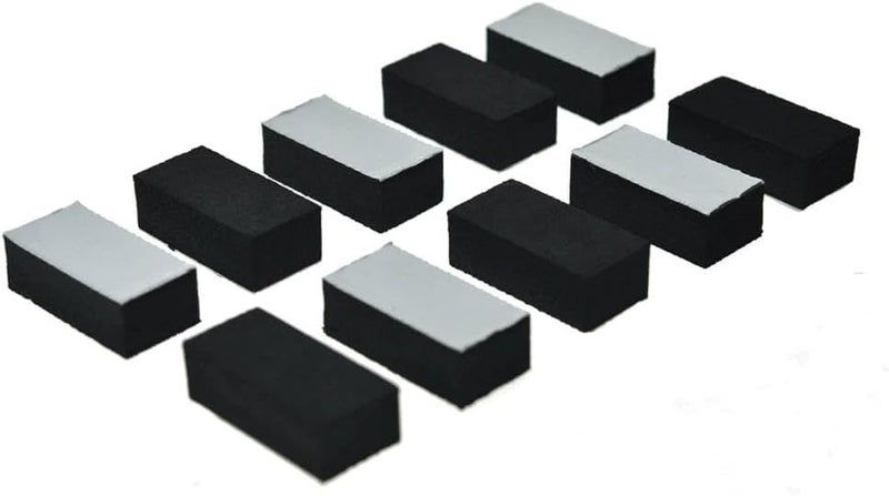 KAISH 10-Pack 40x20x13mm Guitar Bass Pickup Mounting Pad Cushions Pickup Height Foam for P Bass Pickups - Image 1