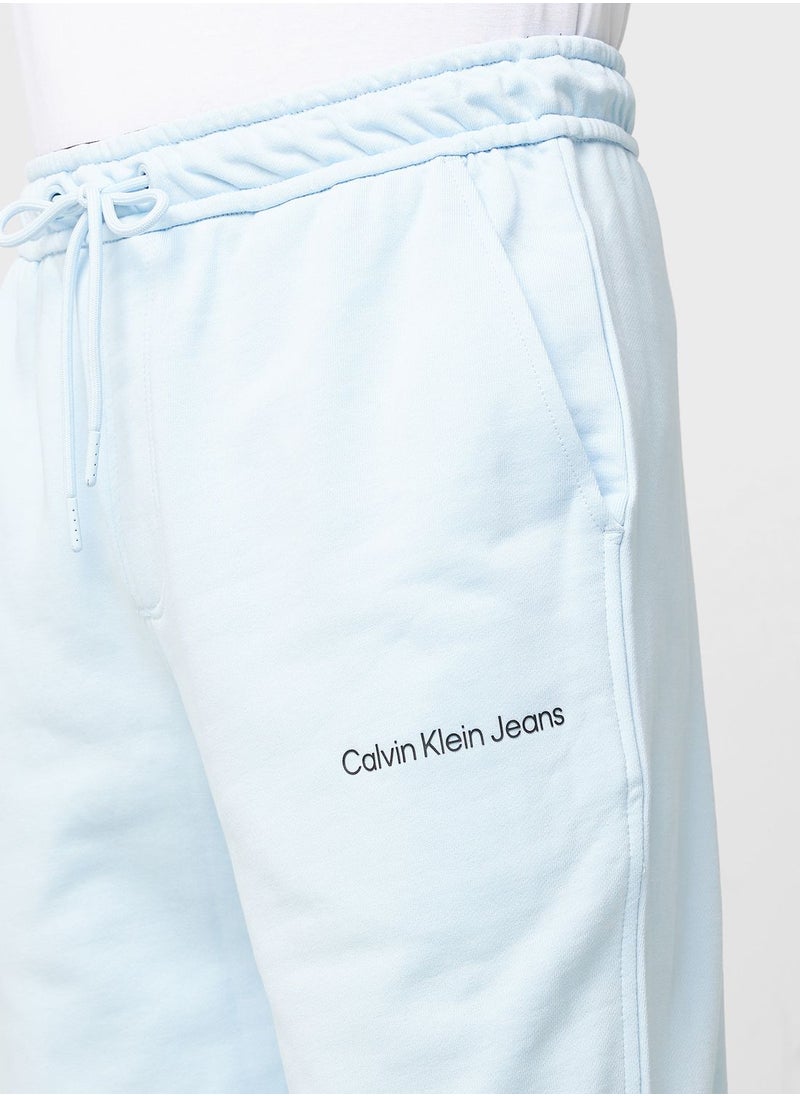 Calvin Klein Jeans - Logo Drawstring Joggers - Image 1