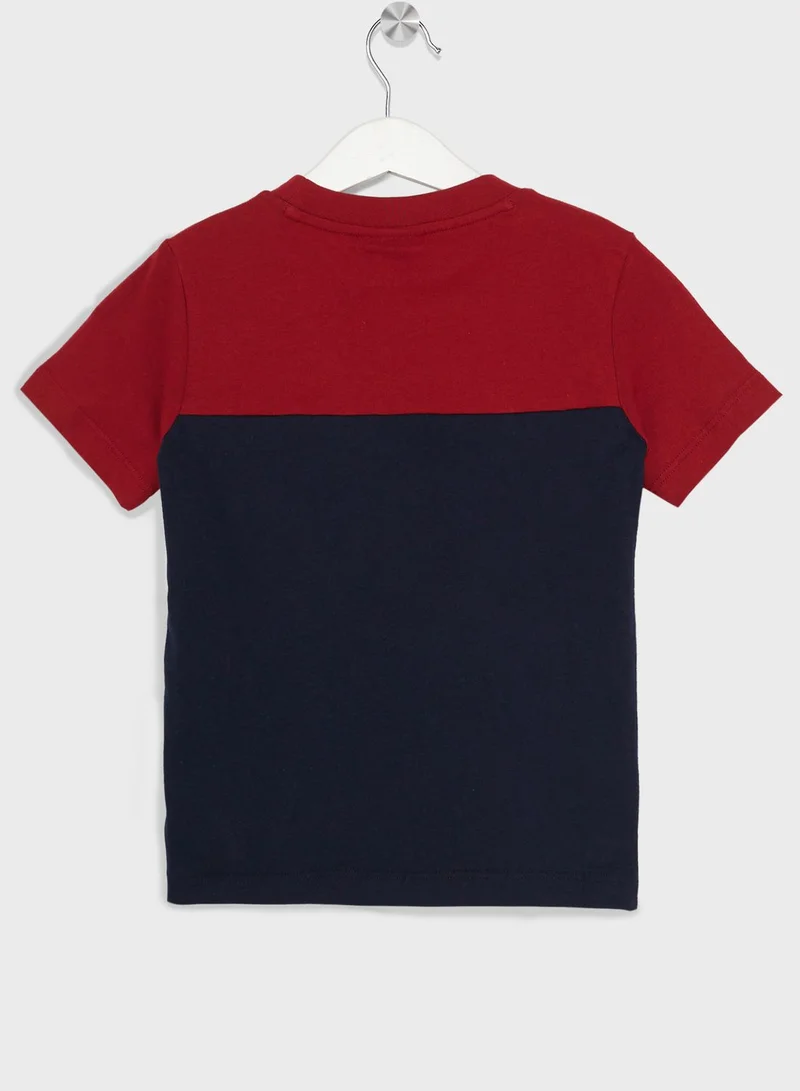 LACOSTE Kids Colorblock T-Shirt