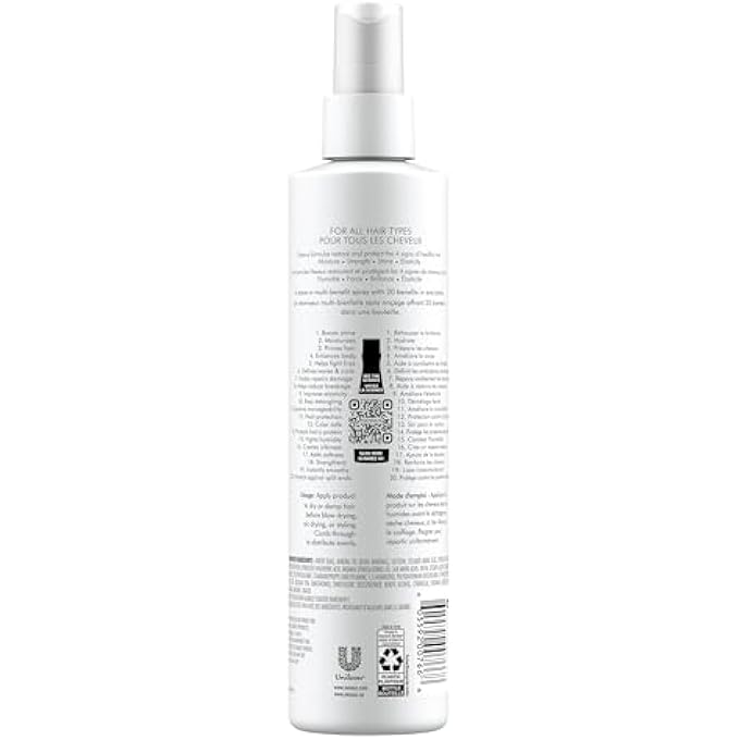 Nexxus HUMECTRESS LEAVE-IN CONDITIONER SPRAY 20-IN-1 PERFECTOR FOR DRY HAIR WITH BIOTIN & HYALURONIC ACID 9OZ - Image 3