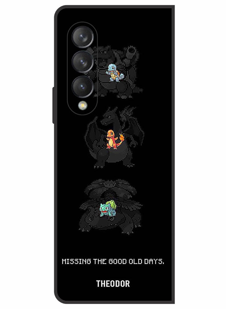 Theodor Protective Case Cover For Samsung Galaxy Z FOLD 3 5G  pokemon - Image 1