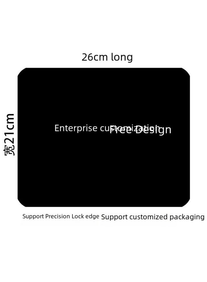 Monochrome Color Large Small Size Mouse Pad Picture Design Logo Oversized Office Game Mouse Pad Table Mat Thickened-Color:Color Thermal Transfer Printing-Pattern:300*800*2 - Image 5